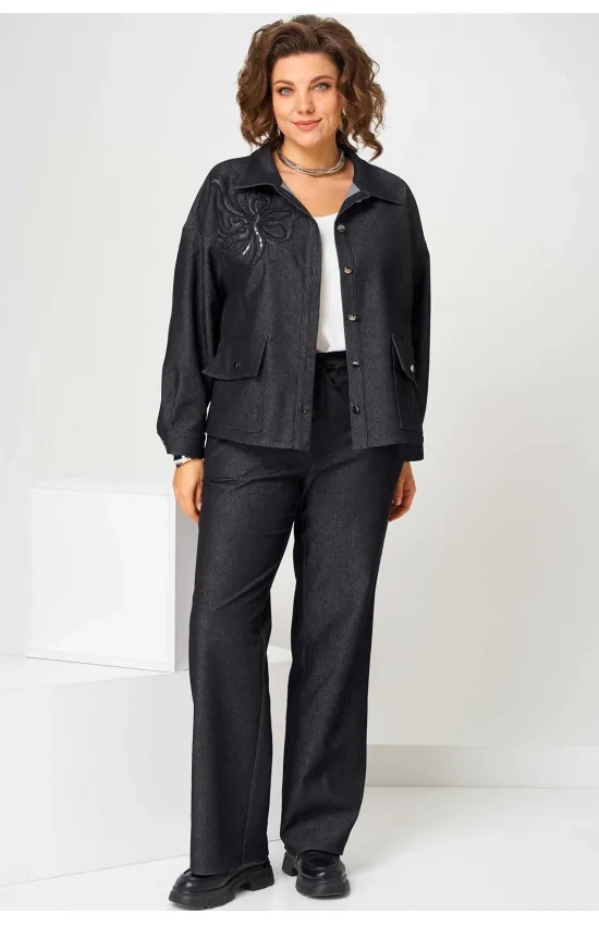 Костюм Асолия 1513 серый