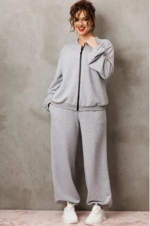 Костюм Anastasia 1317 серый меланж