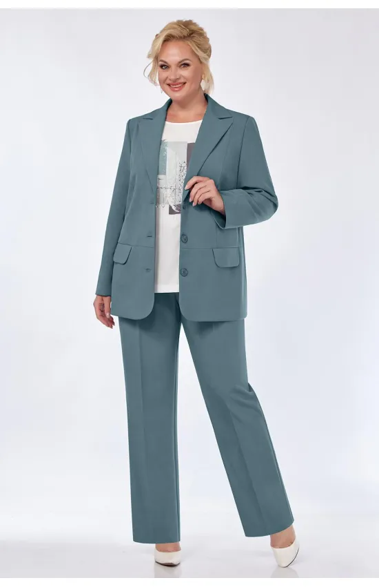 Костюм BAGIRA 929 серо-голубой оттенок