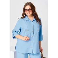 Костюм Асолия 1490 голубой