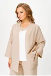 Костюм Anastasia MAK 1291-1 бежевый+молочный