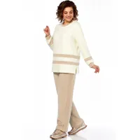 Костюм BAGIRA 1072 молочно-бежевый Костюм BAGIRA 1072 молочно-бежевый