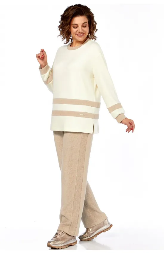 Костюм BAGIRA 1072 молочно-бежевый Костюм BAGIRA 1072 молочно-бежевый