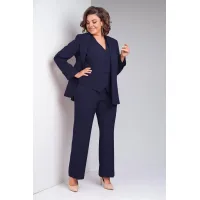 Костюм Vilena fashion 947 темно-синий