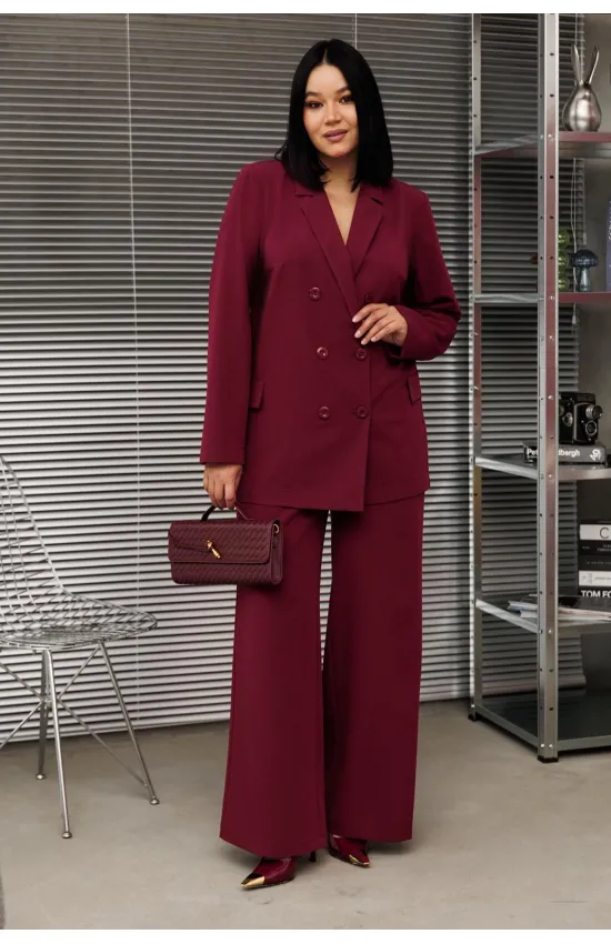 Костюм Anastasia 1095-2 бордовый