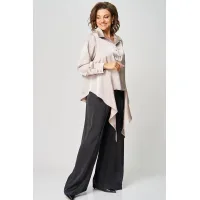 Костюм 2282 черный+жемчуг