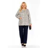 Костюм Асолия 1506 молочно-синий