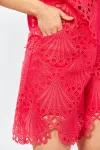 Костюм Mira Fashion 5661 малиновый(красный)