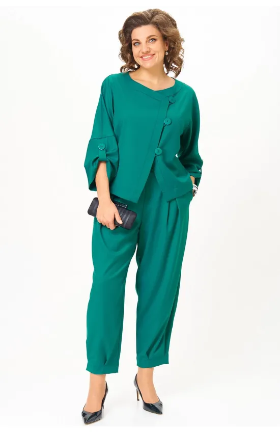 Костюм Michel Chic 1436-1 изумрудный