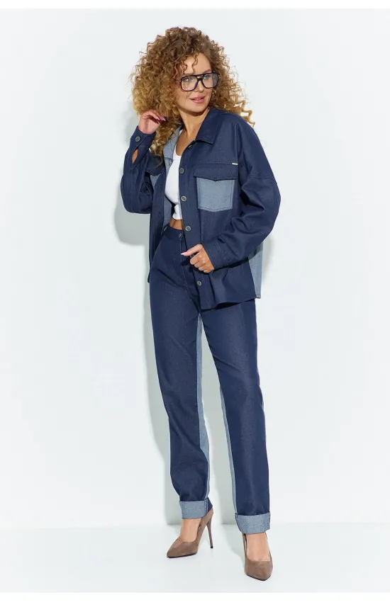 Костюм Euromoda 688 синий