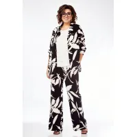 Костюм VI ORO 11231 черный-белый Костюм VI ORO 11231 черный-белый