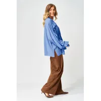 Костюм GIZART 5410 голубой, коричневый