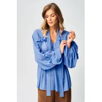 Костюм GIZART 5410 голубой, коричневый