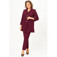 Костюм Vilena fashion 1110 бургунди