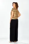 Костюм Mira Fashion 5633 черный+золото