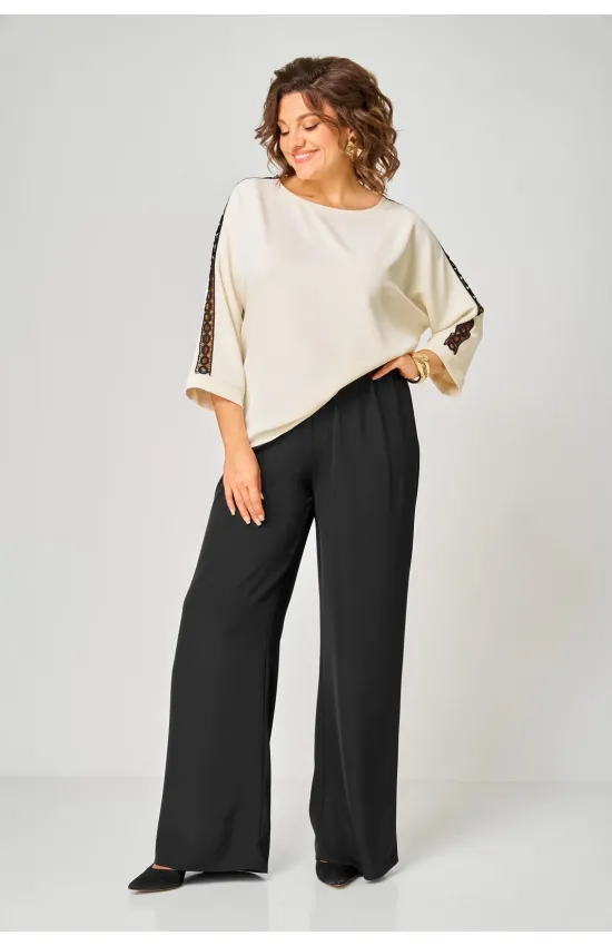 Костюм Rumoda 2275 дл молочный-черный