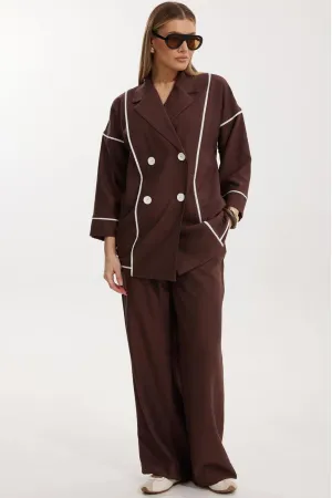Костюм KALORIS 2302 коричневый