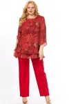 Костюм Элль-стиль 2213.16 красный мрамор