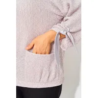 Костюм Лилиана 1493БрПн жемчуг+черный