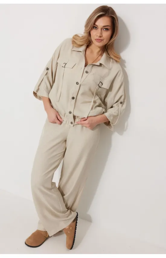 Костюм KALORIS 2286 бежевый