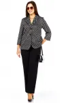 Костюм Taita plus 2523 черно-белый ,черный Костюм Taita plus 2523 черно-белый ,черный