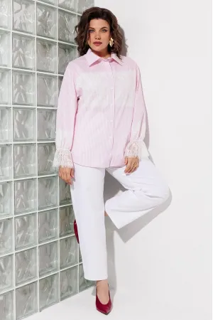 Костюм Anastasia MAK 1352 розовый+полоска