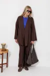 Костюм GRATTO 7230 коричневый Костюм GRATTO 7230 коричневый