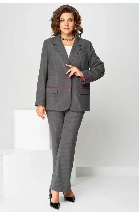 Костюм Асолия 1501 серый
