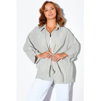 Костюм Лиона-Стиль 898 оливковая полоска