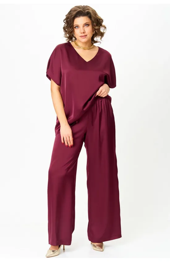 Костюм Svetlana Style 2118 бордовый