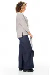 Костюм Michel Chic 1464 оловянный+джинс Костюм Michel Chic 1464 оловянный+джинс