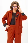 Костюм Michel Chic 1437 терракотовый Костюм Michel Chic 1437 терракотовый