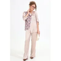 Костюм NikVa 901-5 крем-брюле+ромбы бургунди