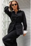 Костюм MisLana 1221 черный/белый