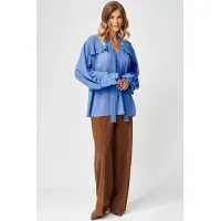 Костюм GIZART 5410 голубой, коричневый