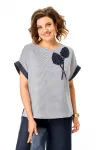 Костюм Michel Chic 1462 синий, полоска Костюм Michel Chic 1462 синий, полоска