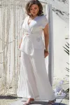 Костюм VITTORIA QUEEN 25103 белый лен