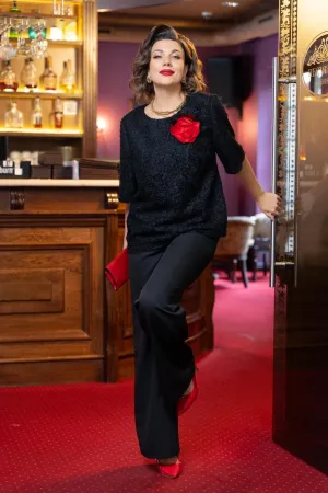 Костюм VI ORO 1233 черный