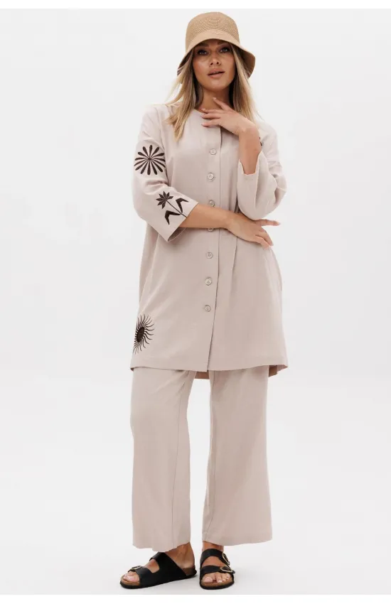 Костюм Ma cherie 3159 бежевый