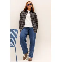 Костюм Лиона-Стиль 955 клетка+синий