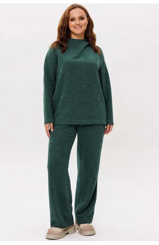 Костюм MisLana 11129 зеленый