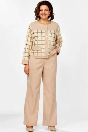 Костюм Mira Fashion 5619 бежевый