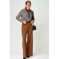 Костюм GIZART 5412 серо-бежево-черный, коричневый