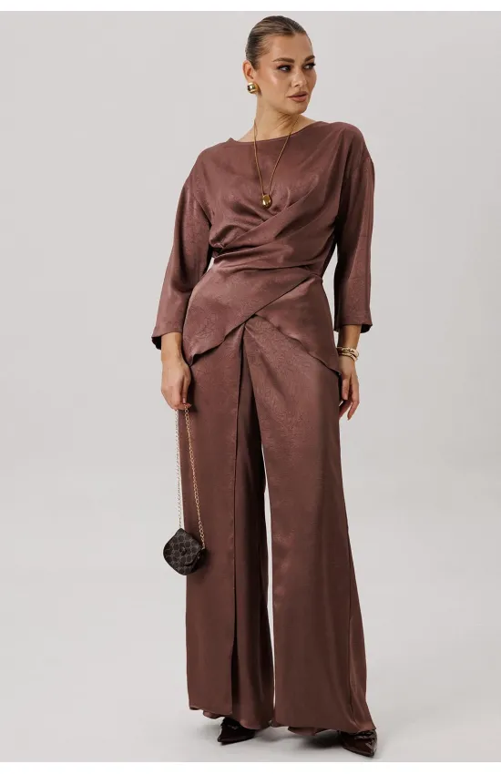 Костюм 4993-1 коричневый