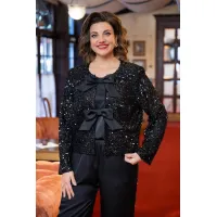 Костюм VI ORO 1232 черный