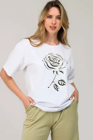 Стильная женская футболка 40492 Натали-897386