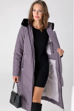 Женское пальто на молнии 23409 Dizzy-915020-ПН