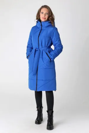 Синее пальто на молнии 23418 Dizzy-915034