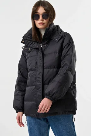 Чёрная женская куртка FL-TF-365-01