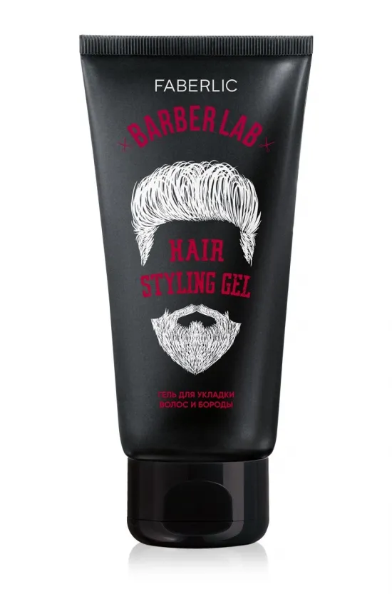 Гель для укладки волос и бороды серии BarberLab faberlic-2544-ПН